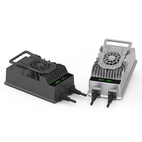 Chargeur de batterie portable industriel 48V 20A pour moto et scooter électrique avec protection IP67 et boîtier en aluminium