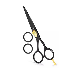 Tijeras Profesionales para Recortar el Cabello, Rectas, Extremadamente Afiladas, con Mango de Acero Inoxidable, Tijeras de Peluquería - Product Image 4