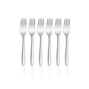 Ensemble de fourchettes à dîner en acier inoxydable, écologiques, style premium, pour la maison et les hôtels, à prix avantageux. - Product Image 3