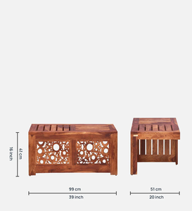 Ensemble de salle à manger en bois de Sheesham sculpté à la main avec des détails artisanaux et une structure durable, meubles de salle à manger élégants pour la maison - Product Image 3
