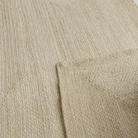 Tapis en jute tissé à la main blanc, tapis tressé minimaliste, décoration de sol bohème neutre