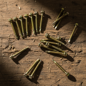 Tornillo Autoperforante PDC con Cabeza Hexagonal, Clase 8, Acero al Carbono Galvanizado con Fosfato de Zinc, Rosca Estándar en Pulgadas - Product Image 1