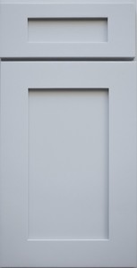 Modern Gray RTA Diagonal <b>Corner</b> Solid Wood Kitchen <b>Cabinet</b> with Plywood Panel Ready to Assemble Direct Factory Wholesale Vietnam - Product Image 2