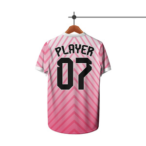 Personalized Custom Men's Soccer Jerseys Breathable 100% Polyester Heat Transfer Printed Short Sleeve Football Shirts for Teams - Product Image 5