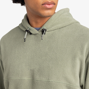 Mens Plush Fleece Hoodie Warm Winter Pullover Casual Leisure Outdoor Gym Street Style Custom Garment Manufacturer Wholesale - Product Image 6