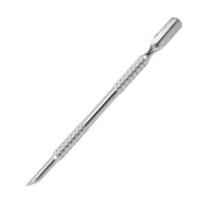 Pousse-cuticules chirurgical Morje en acier inoxydable à double extrémité pour manucure, réutilisable, double usage, avec poignée texturée - Product Image 5