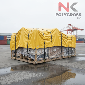 Bâche PVC multicouche OEM haute résistance, double laminée, pour rideaux latéraux de camion et couvertures d'équipement - Product Image 4