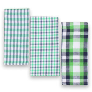 Paño de Cocina 100% Algodón Tejido con Diseño a Cuadros, Suave, Cómodo, de Secado Rápido, Multiusos, Ecológico, Certificado GOTS - Product Image 4