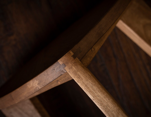 Juego de Taburetes de Bar Industriales Marrones y Negros, Altura de Mostrador, Diseño Vintage Informal, para Cocina, Comedor, Exterior, Comercial - Product Image 6