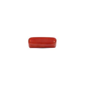 Natural Red Coral Oval Cut Loose Gemstone 6.85 Carat for Fine Jewelry - Product Image 3