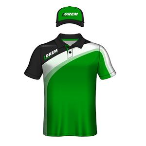 Camiseta Polo para Hombre con Logotipo Personalizado, Jersey de Spandex 91/9 Respetuoso con el Medio Ambiente, Sublimación Digital de Punto para Negocios de Golf - Product Image 1