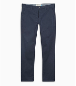 กางเกงชิโน่ทรงสลิมฟิตสีน้ำเงินกรมท่า ผลิตจากผ้าฝ้ายออร์แกนิคเป็นมิตรต่อสิ่งแวดล้อม ยืดหยุ่น ระบายอากาศได้ดี ไม่ยับง่าย ขายส่งจำนวนมาก สำหรับผู้ชาย ใส่ได้ในช่วงฤดูร้อน - Product Image 4