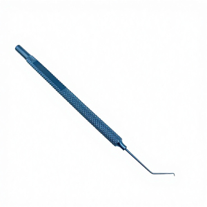 Gancho Quirúrgico Oftálmico Phaco Chopper para Párpado Doble, de Acero Autoclavable, Manual, Instrumento Oftálmico Clase I - Product Image 1