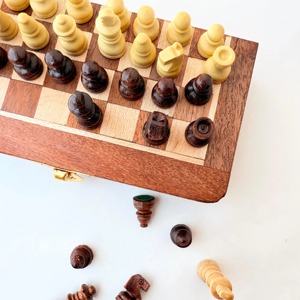 Wood <b>Board</b> Game Gift Luxury Professional Staunton Chessmen Weighted for Tournament <b>Set</b> Wooden <b>Chess</b> <b>Set</b> Handcrafted - Product Image 6