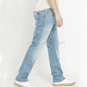 กางเกงยีนส์ผู้ชายรุ่นล่าสุด ดีไซน์ OEM บริการสั่งผลิต กางเกงใส่สบาย ระบายอากาศได้ดี คุณภาพพรีเมียม ผ่านการซักแล้ว - Product Image 3