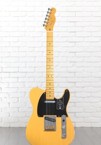 Guitarra Eléctrica Telecaster Vintage Ultra Lujosa de los Años '50, Color Butterscotch Blonde, Más Vendida - Product Image 2