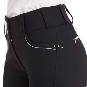 Pantalon d'équitation extensible 4 directions de haute qualité, leggings, collants, vêtements d'équitation en tissu technique au toucher doux - Product Image 2