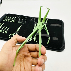 ชุดเครื่องมือต่อผมเคลือบผงสีเขียวมะนาวพร้อมฉลากส่วนตัวที่กำหนดเองได้รับการยอมรับ - Product Image 5