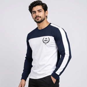 Camiseta elegante de manga larga para hombre, diseñada con tela cómoda y costuras duraderas que ofrecen un aspecto limpio y un acabado suave. - Product Image 4