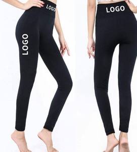 Leggings d'hiver personnalisés pour femmes, taille haute, 100% coton, durables, respirants, tricotés, décontractés, à bas prix, leggings chauds - Product Image 6