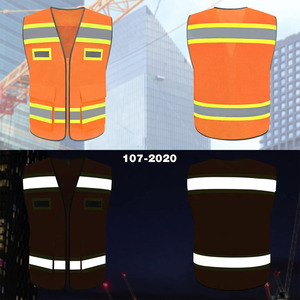 Gilet de sécurité réfléchissant unisexe à manches longues avec logo personnalisé, meilleur prix, polyester, bonne qualité pour hommes, envoyé par Dress Sports - Product Image 3