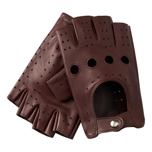 Nuevos Guantes de Conducción de Cuero Genuino para Hombre, Transpirables, Personalizados, Resistentes, para Exteriores, de Pakistán - Product Image 1