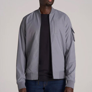 Customizable High Quality Eco-Friendly <b>Vintage</b> Waterproof <b>Bomber</b> <b>Jacket</b> Causal Wear Trending Design Men <b>Bomber</b> <b>Jacket</b> - Product Image 1