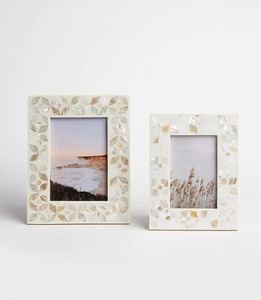 Cadre photo de luxe en nacre, fait main, pour décoration intérieure, cadeau, cadre de présentation – Meilleur prix - Product Image 5