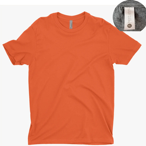 เสื้อยืดคอกลมทรงปกติ แขนสั้น ผ้าคอตตอน 100% ผสมสามชนิด พรีเมียม สกรีนโลโก้ตามสั่ง เป็นมิตรต่อสิ่งแวดล้อม ระบายอากาศได้ดี - Product Image 1