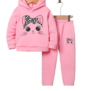 Custom Girls Tracksuit Set Personalized Logo Design Streetwear <b>Hoodie</b> Jacket and Trouser Unisex Fit Casual Fashion Wear Outfit - Product Image 4