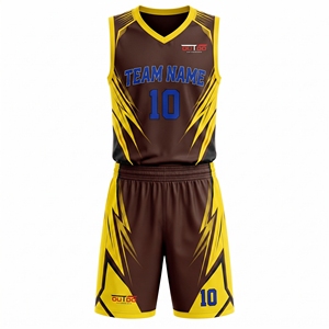 Seragam Bola Basket Memberikan Kenyamanan Premium, Konstruksi Ringan, dan Kualitas Unggul untuk Latihan, Praktik, dan Kejuaraan - Product Image 1