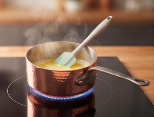 Fabulous Design Matte Rose Gold Polish Copper <b>Sauce</b> Pan With Metal Handle Kitchenware For Hotels And Restaurants Use - Product Image 4