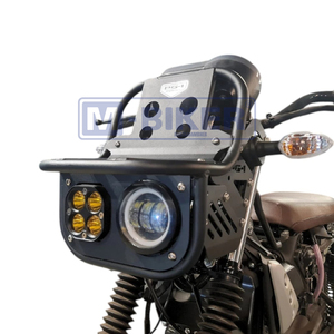 Accessoires de moto M-Biker, porte-bagages arrière, design 2 pour Yamaha PG-1 - Product Image 4