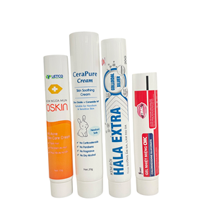 Tube PE pour crème pour les mains en gros D19 22 25mm avec couvercle à vis, logo personnalisé, dorure à chaud offset, surface mate/brillante - Product Image 2