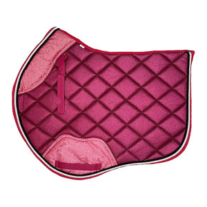Tapis de selle en néoprène bleu marine avec perles et design respirant pour l'équitation - Product Image 6