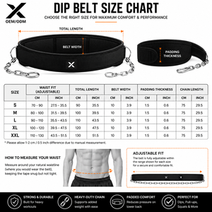 Custom Heavy Duty Nylon Dip <b>Belt</b> with Steel <b>Chain</b> Weight Lifting <b>Belt</b> Adjustable Gym Pull Up <b>Belt</b> OEM ODM Pakistan - Product Image 6