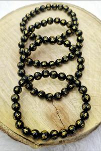 Bracelet en onyx noir écologique, bijoux en cristal pour la guérison énergétique, la protection spirituelle et le bien-être au meilleur prix - Product Image 3