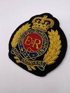 Parches Textiles Bordados a Mano de Alta Calidad al por Mayor, Insignias de Alambre Brillante con Bordado - Product Image 6