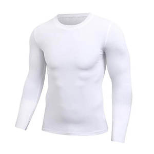 Camiseta de Compresión Transpirable para Hombre, Ligera y de Secado Rápido, para Correr, Trotar, Gimnasio y Actividades al Aire Libre en Verano - Product Image 6
