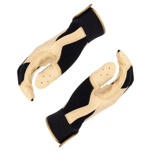 Gants de frappeur de baseball en cuir durable avec paume renforcée, design respirant, confort pour la main gauche, entraînement quotidien - Product Image 2