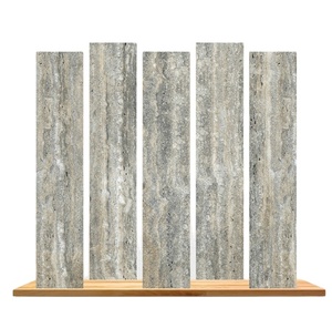 Azulejos de madera de porcelana pulida de 200mm x 1000mm ecológicos, baldosas de suelo de lujo con embalaje de paleta de madera de calidad superior - Product Image 2