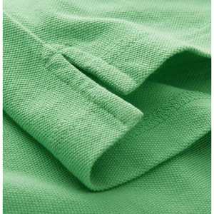 Polo à manches courtes pour homme, couleur unie, coupe classique, style décontracté, tissu jersey 100% coton - Product Image 2