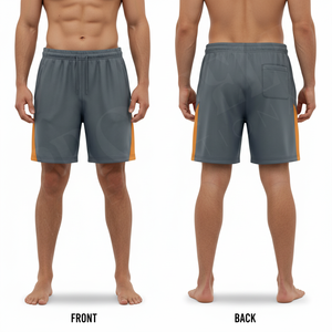 Pantalones Cortos Deportivos Cómodos y Ajustados para Gimnasio, Correr, Entrenamiento, Fitness, Cintura Elástica, Material Atlético Personalizado - Product Image 3