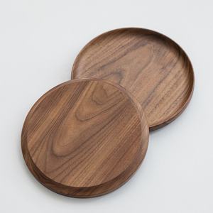 Superbe plateau à trois niveaux en bois d'acacia, motif végétal, pour assaisonnements et sauces de barbecue et fondue - Product Image 3