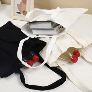 Bolsa de Compras Reutilizable Ecológica, Bolsa de Lona de Algodón, Bolsa de Mano con Logotipo Personalizado Impreso - Product Image 5