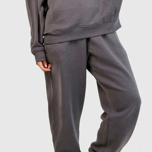 Chándal de Forro Polar para Mujer, Fabricado en Fábrica, con Capucha, Casual, Transpirable, Estampado, 100% Algodón, Ecológico, Antibacteriano - Product Image 5