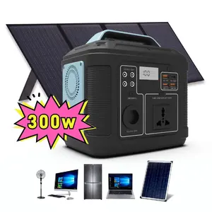 CloudPowa 300w rechargeable portable power stations solar power station portable 300w portable power supply for home