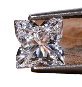 จี้เพชรโมอิสสีขาวรูปดาวตัดเพชรและเครื่องประดับเพชรอื่นๆ - Product Image 2