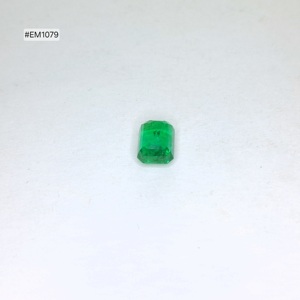 Émeraude zambienne 100% naturelle de qualité supérieure, grade 3A, pierre précieuse octogonale en vrac, poids 2,04 ct, 8,00x6,10x4,80 mm, pour la fabrication de bijoux fins - Product Image 2