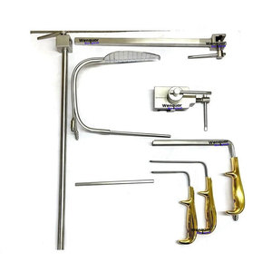 Abdominal Hoyos Retractor Fiber <b>Optic</b> Plastic Surgery Set <b>Instruments</b> High Quality Grade Stainless Steel - Product Image 1
